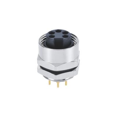 8a 300v 7/8 Painel Frontal Mini Conectores de Mudança de Fixação Lateral Traseira com Contatos PCB