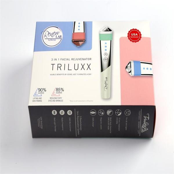 Offset Printing SBS Board Printed Carton Box For Facial Massager