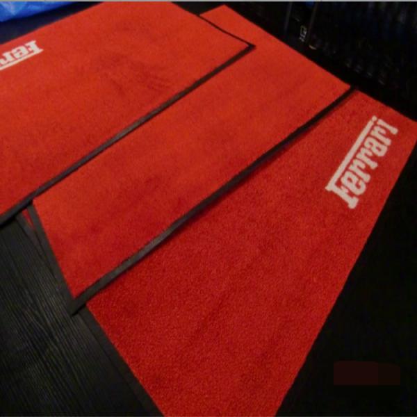 Nylon material pvc backing printed brand logo entrance mat