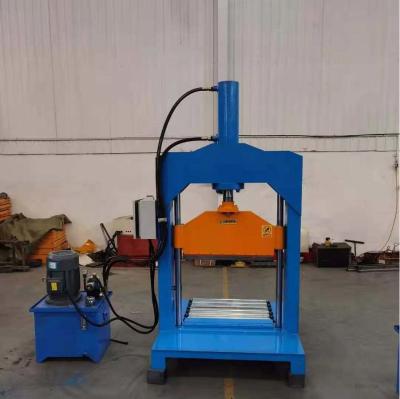 máquina de corte de borracha 125KN do único vertical da lâmina 5.5kw