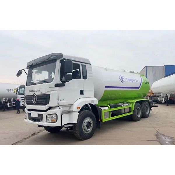 Shacman Cargo Transport Tractor Refueled Telescopic Arm Crane Dump Truck