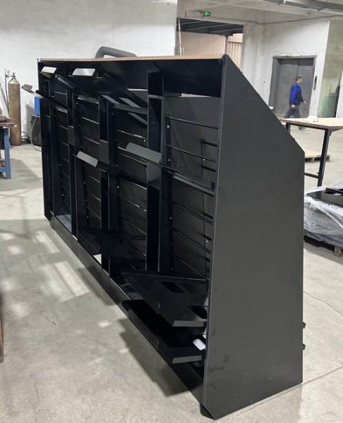 AT-0064 Modular Waterfall Display Rack Fixture Customizable Various Sizes Available