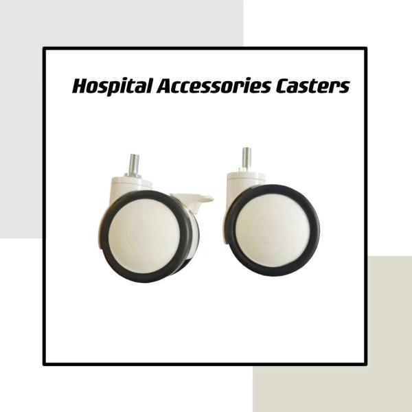Рицинусы колеса мебели рицинусов больницы материала 4/5inch TPR для медицинской кровати