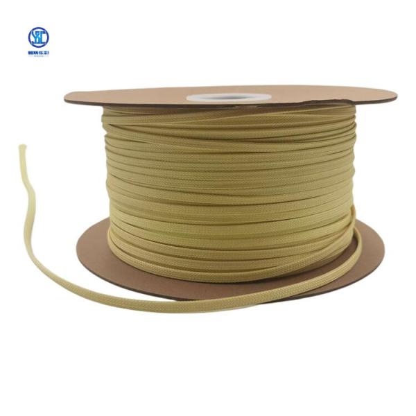 Kevlar Fiber Braided Sleeve Cut Resistant For Critical Components