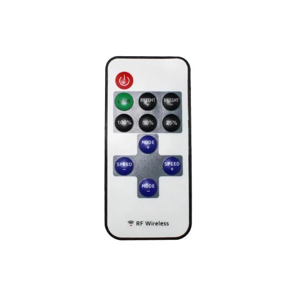 Wireless RF MINI 11 Key 6A Single Color LED Controller For Light Strip