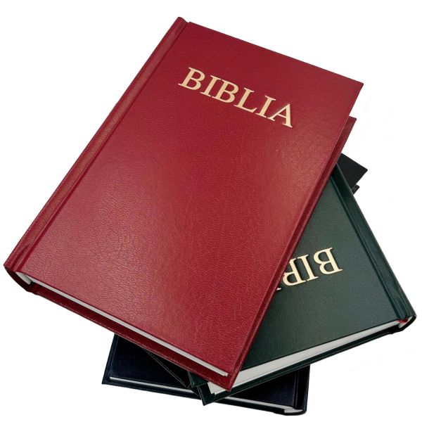 custom hardcover bible printing -black and white color