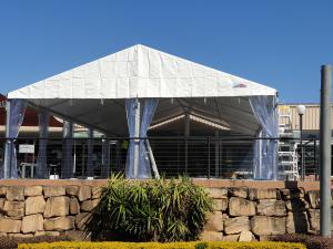 8x15m Clear Span A Frame Outdoor Party Marquee Tent With Rain Gutters