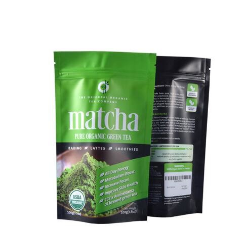 Stand Up Food Packaging Wholesale Herbal Spice Zipper Bags/k Spice Bags