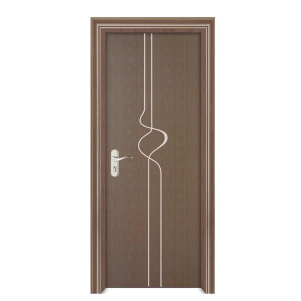 Porte creuse en WPC avec un design élégant et moderne pour les chambres à coucher