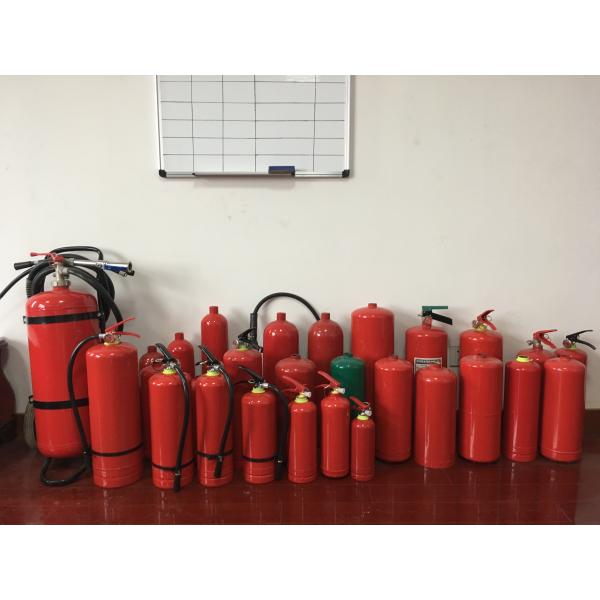 Carbon Steel Wheeled Fire Extinguisher , 50KG Trolley Mounted Fire Extinguisher