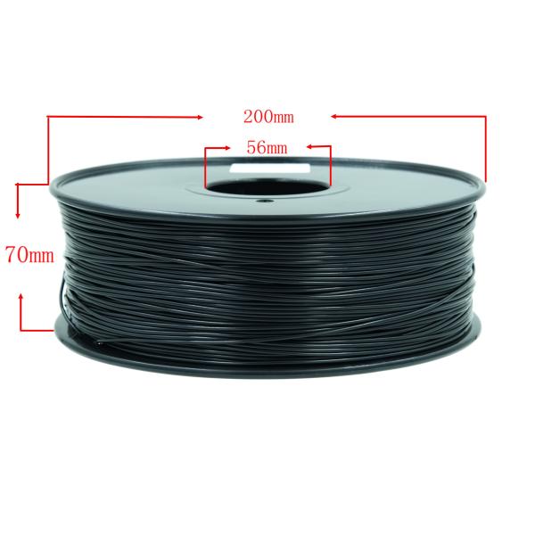 340m Length PLA 3D Printer Filament / Blue PLA Filament 1.75 Mm 1kg