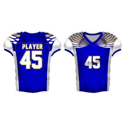 Polyester Sports Printed Football Jersey Washable Lightweight