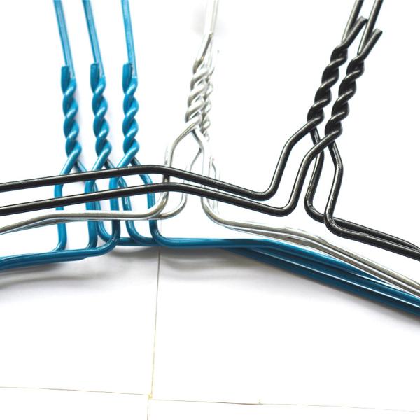 Laudry Metal Clothes Hangers Sturdy And Durable Non Slip Design Suitable For Hotels Laundries And Clothing Display Racks