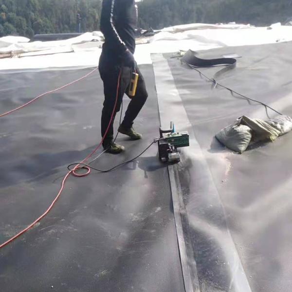 High power temperature control 900 geomembrane welder for welding pond liner landfill