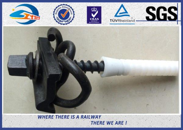 W14 Rail Fastening System skl14 screw spike,rail pad hot dip galvanized