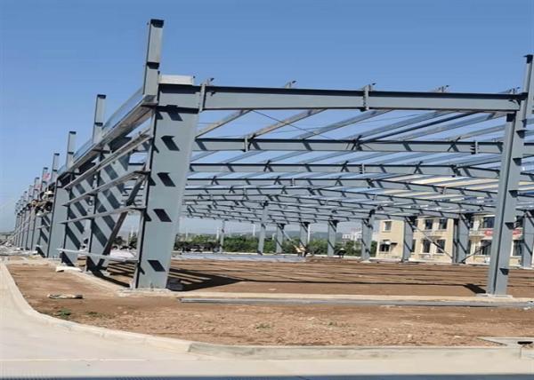 Entrepôt de 50M×20M Prefabricated Steel Structure/cadre structure métallique