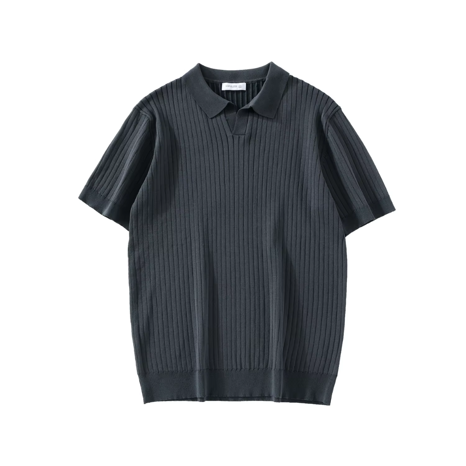 Custom Men's Polo Shirt Outfit with Short Sleeve Old Money & New Trend Summer Cotton Knit Sweater Plain Knitted T-Shirt