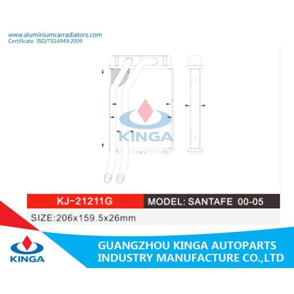 Warm Wind Heat Exchanger Radiator Heater For Hyundai Santafe 00-05