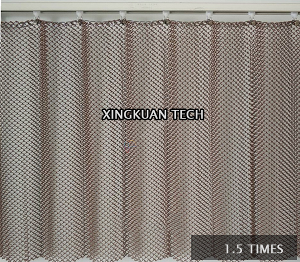 Красочный декоративный занавес сетки, апертура Drapery 4mm 6mm 8mm катушки металла