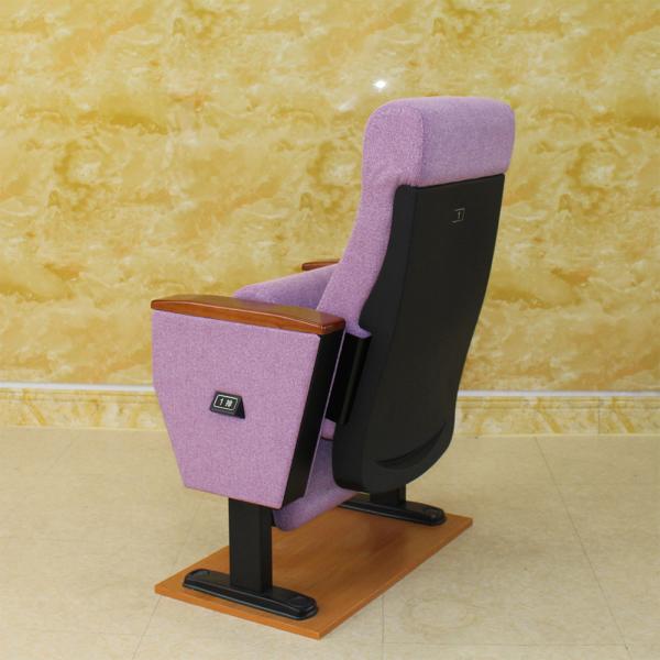 Antistatic Theater Chairs With Cup Holders , ODM Audience Seating Chairs IS09001