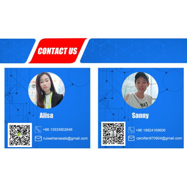 Уплотнение пыли PU экскаватора гидравлическое, голубое уплотнение счищателя DHS цвета