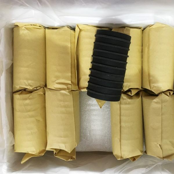 Easy to Install D43 D66 D88mm Rubber Coated POT Mounting Magnet With Internal Thread