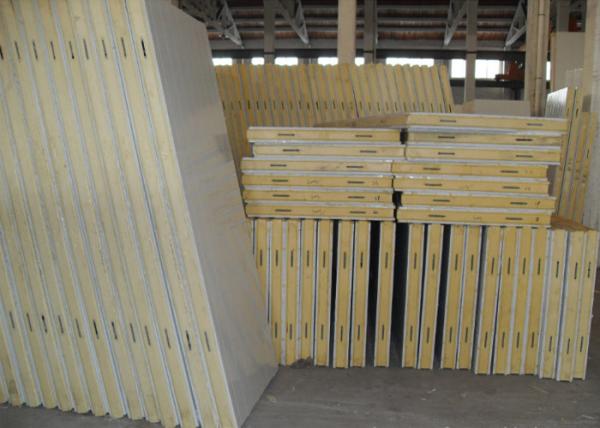 Insulated Polyurethane Sandwich Panel Polyurethane Foam Wall Panels For Clean Rooms