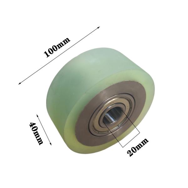 Muller Weaving Loom Spare Parts Ribbon Loom Pinch Roller Polyurethane Rubber Wheel