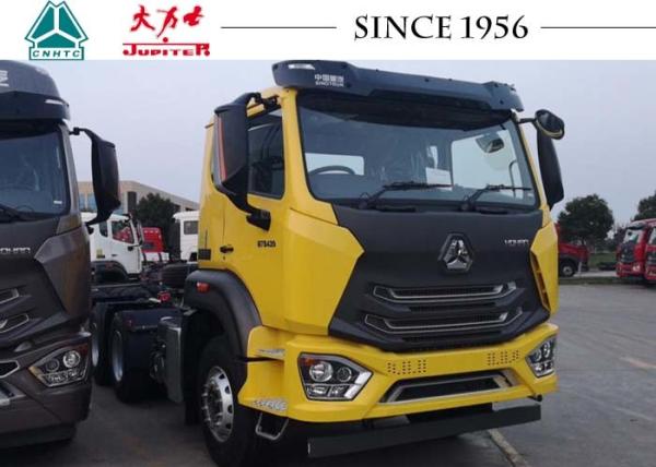 Light Weight 371hp Tractor Head Truck For Bulk Cargo Transport