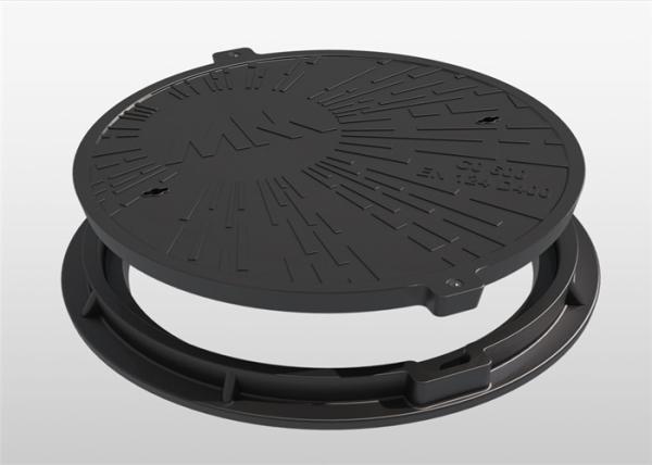 High Density Heavy Duty Drain Cover Waterproof Square Ductile Iron Material