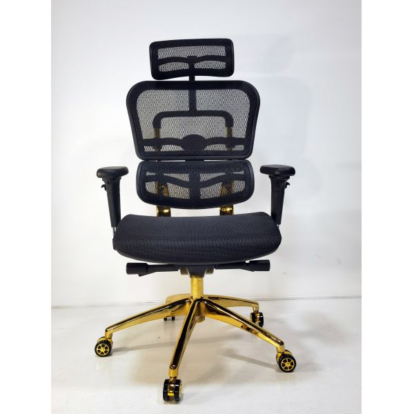 Manager Office Ergonomic Computer Chair Revolving With Sliding Mechanism