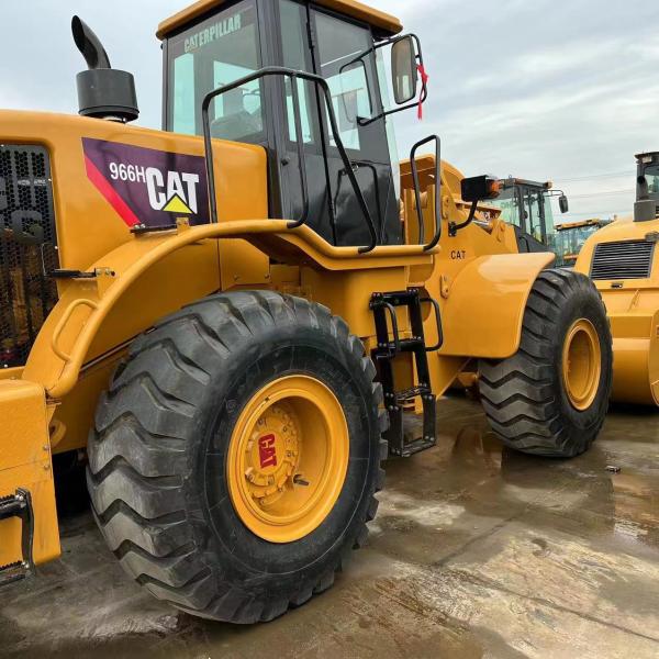 262HP CAT966H Используемый погрузчик для земляных строительных проектов