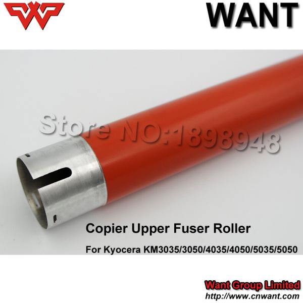 Copier spare parts for Kyocera Mita KM3035 upper fuser roller 4035 5035 upper fuser roller heat roller 2FG20050