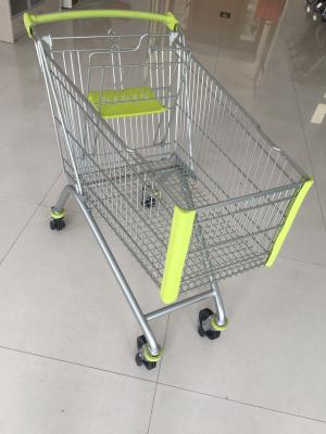150L Supermarket Shopping Carts , Steel Shopping Trolley Passed CE And SGS