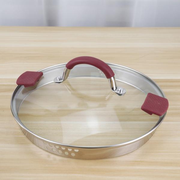 5pcs Non Stick Cookware Set Kitchenware Stainless Steel Cooking Pot OEM