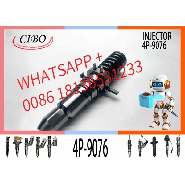 4P9076 diesel Fuel Injector 4P9076 4P-9076 0R2921 0R-2921 7E3382 7E-3382 for  3508 3512 3516 Engine Auto Spare Parts