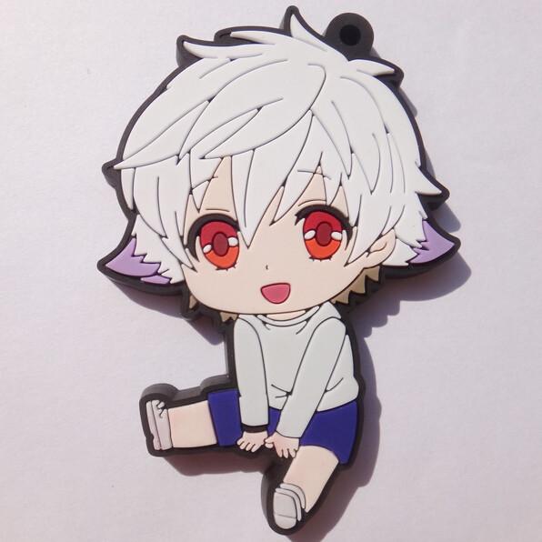 Japan Quality Fancy Carton Characters 3D Rubber Soft PVC Keychain For Souvenir Gift