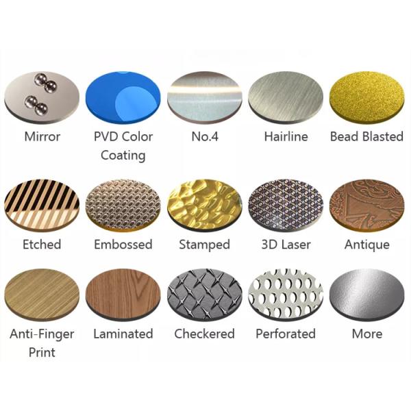 Rustproof Patina Brass Antique Stainless Steel Sheet Anticorrosive Mirror Finish