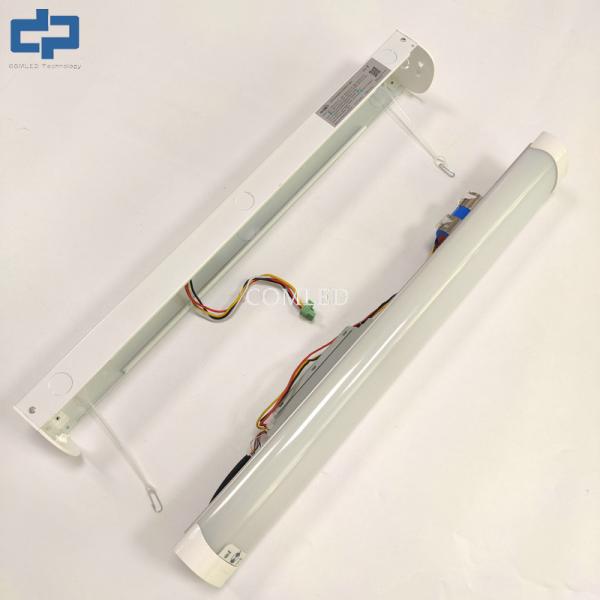 AC 220v Emergency 600mm LED Shop Light 120lm/W Led Wrap Light