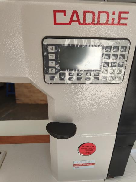 Single Needle Computerized Sewing Machine Industrial Post Bed Sewing Machine for Shoe and Leather Sewing