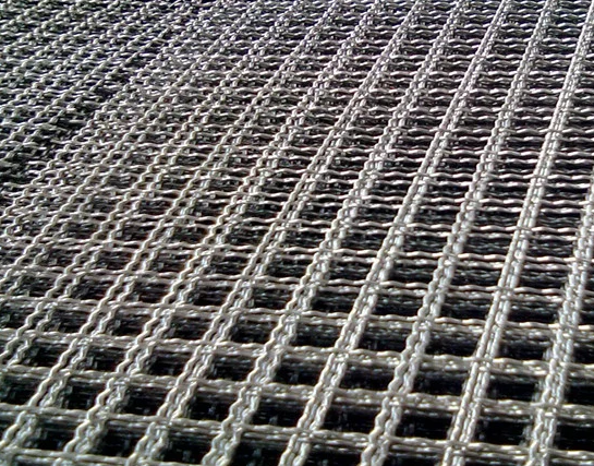 20mm Opening Wire Screen Mesh Aluminum Crimped For Pig Raising