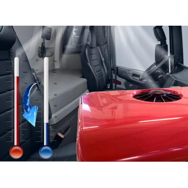 12V Battery Powered Tractor Cab Truck Sleeper Parking Air Conditioner For Truck