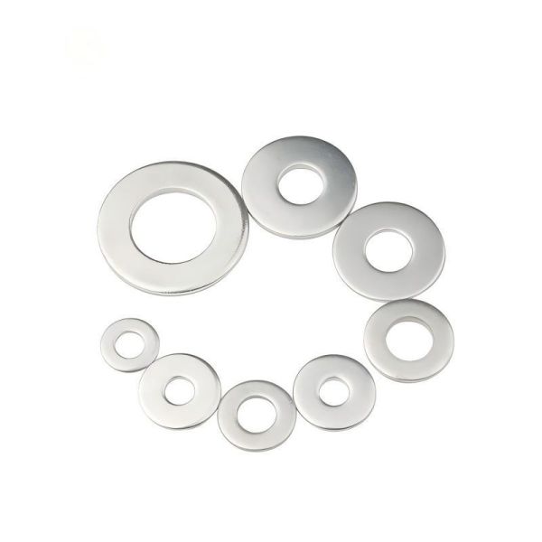 Hot Dip Galvanized DIN9021 Plain Washer with Large Bearing Surface for Corrosion Resistant Fastening