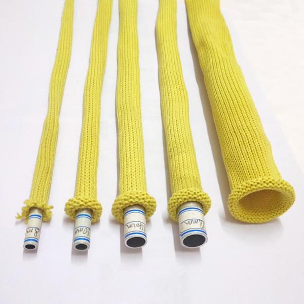high temperature resistant abrasion proof aramid roller sleeves for glass tempering machines