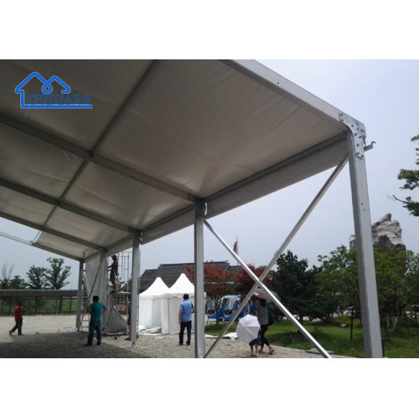Luxury Aluminum Wedding Event Marquee Party Tent With Ceiling Roof/PVC Door Event Marquee Tent