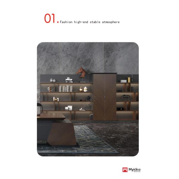 Apoyo a la personalización Contemporáneo Gabinete de archivos de la oficina del jefe Diseño moderno Ajustable De madera / metal / plástico Almacenamiento en el hogar Oficina y sala de exposiciones