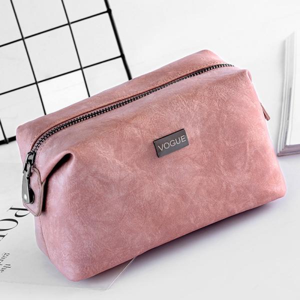 Shaving Bag Toiletry Organizer PU Cosmetic Makeup Bag For Women