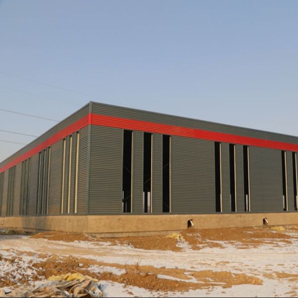 Durable Light Custom Prefab Galvanized Steel Structure Warehouse For Storage