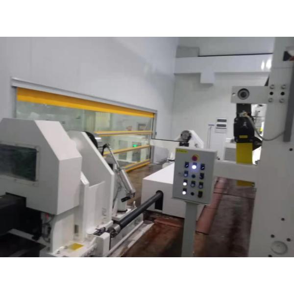 AC 380V 3um 1500mm Slitting Rewinder Machine , High Speed Slitting Machine