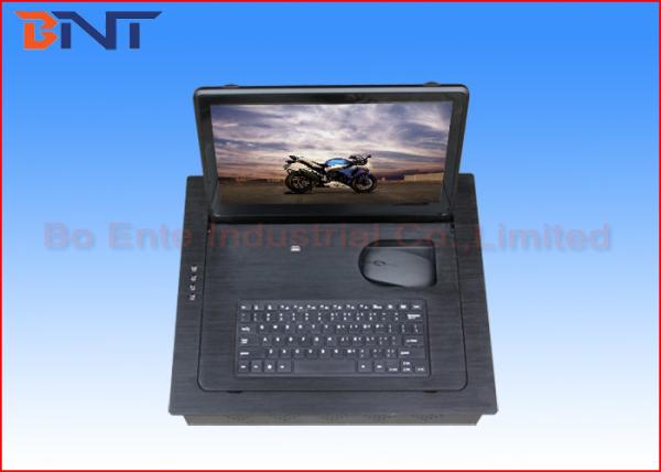 Rotating Monitor Lift Mechanism For Luxury Conference Room / Trading Room / Meeting Room